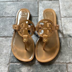 Tory Burch Miller Patent Sandal size 7 GUC